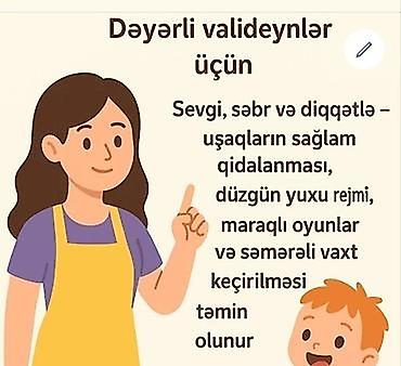 uşaq ucun dırnaqlar: Öz evimdə 2 yaşdan 10yaşadək uşağa baxıram. Aylıq da olar günlük — 1