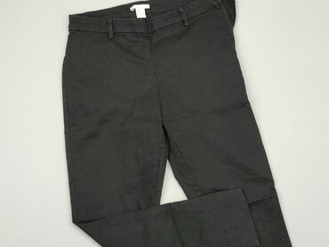 czarne t shirty oversize z nadrukiem: Jeansy, H&M, M, stan - Dobry