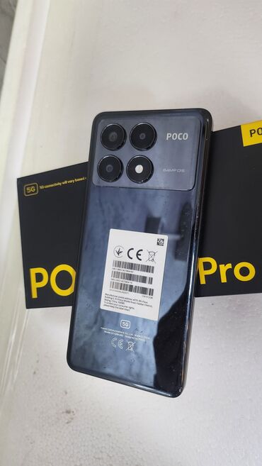 Poco: Poco X6 Pro 5G, Новый, 512 ГБ, цвет - Черный, 2 SIM