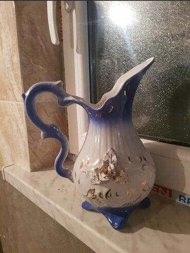 keramika qazanlar: Rəng - Göy, Keramika, 1