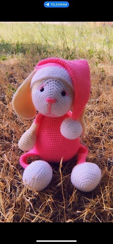 Оюнчуктар: Вязаные игрушки амигуруми ручной работы - Мягкие куклы-котики в — 6