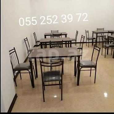 Bağ, çöl oturacaqları: Yeni, Sadə stul, Metal, Azərbaycan — 4