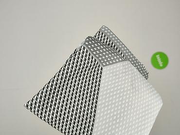 ozdoba: Poszewka dekoracyjna na poduszkę 45×45 cm - Wzór: geometryczny 3D — 4