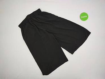 szeroki pas: Spodnie 3/4 damskie, rozmiar S — 4