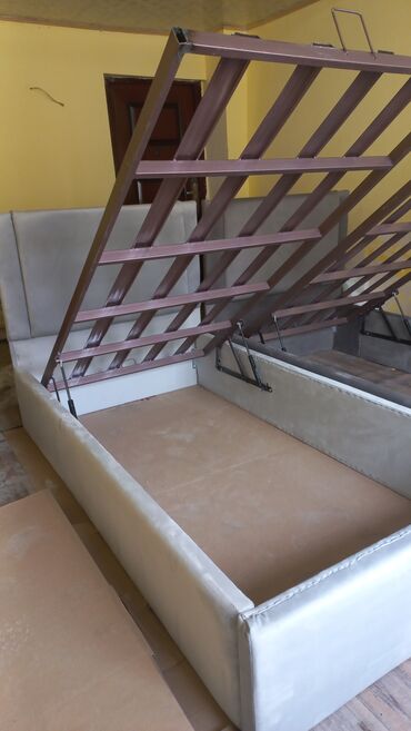 Sifarişlə çarpayılar: Birnəfərlik, Bazalı, Ödənişli matras, Siyirməsiz, Rusiya, MDF — 10