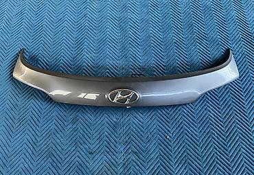 g comp: Накладка крышки багажника Hyundai, 2018 г., Б/у, Оригинал — 2