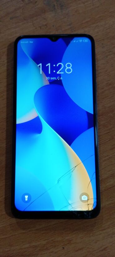 купить самовар в баку: Tecno Spark, rəng - Göy, Qırıq