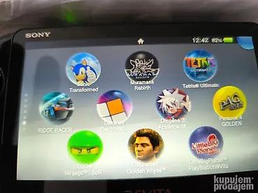 PS Vita (Sony Playstation Vita): 🎮 Sony PlayStation PS VITA Slim (PCH-2016) – odlično stanje Prodajem — 7