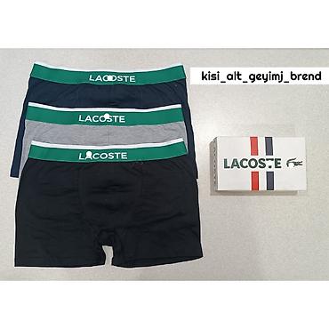 Tumanlar: Calvin Klein 3 lü boxer A class məhsul Əlavə məlumat üçün nömrə ☎️ — 22