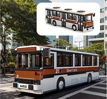 Kreativni setovi za decu: Vintage Retro AUTOBUS - set za sklapanje - NOVO VELIKI RETRO-STIL — 5