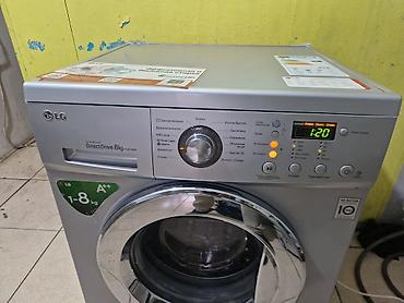 qurutma maşını qiyməti: Paltaryuyan maşın LG, 8 kq, İşlənmiş, Avtomat, Qurutma var, Kredit yoxdur, Ödənişli çatdırılma — 3