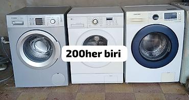Satılır: önyükləməli paltaryuyan maşınlar (3 model) - Sol: Bosch Maxx