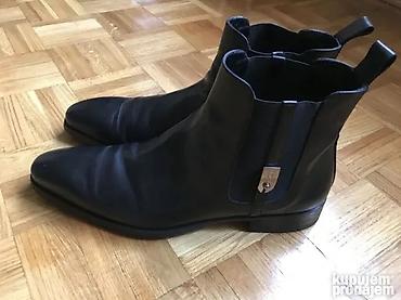 Čizme: Muške kožne ICEBERG čizme – crne - Klasičan ICEBERG model sa — 6