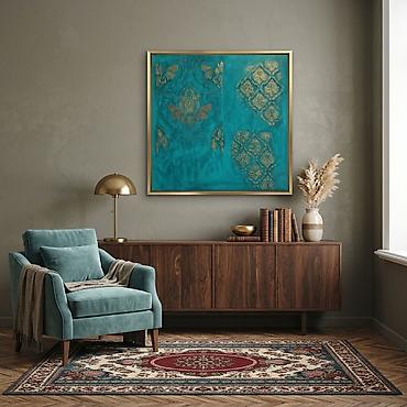 nar sekili: Mandala rəsm tablosu 40x40 40-50 arası — 1