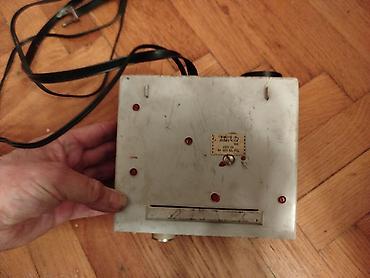 Stari uređaji: Retro stari TV konverter UHF/VHF El Nis kolekcionarska.Punjac za — 10