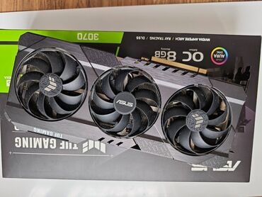 kreditle noutbuk: Видеокарта Asus GeForce RTX 3070, 8 ГБ, Б/у