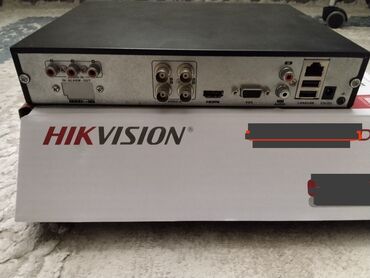 canon 650 d: 4 port Hikvision DVR ideal vəziyyətdə. İçində yeni 500gb hard diski