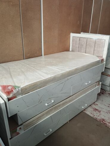 Односпальные кровати: Односпальная кровать, Новый, С матрасом, длина - 200 см — 23