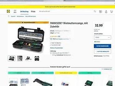 Setovi ručnog alata: Ručna klešta za nitne matice (rivet-nut set) u koferu – PARKSIDE - — 17