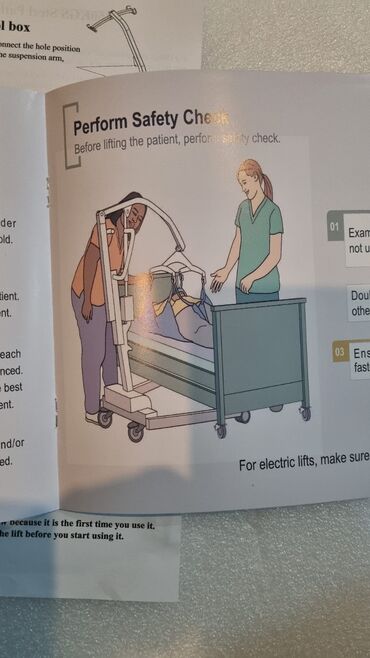 Kuşetkalar: Əlillər üçün Qaldırıcı kran pultla Xəstə kranı Xəstə üçün qaldırıcı — 3