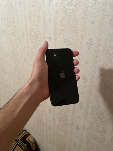 iphone 11 128 ikinci el: IPhone 11, 64 GB, Qara, Barmaq izi