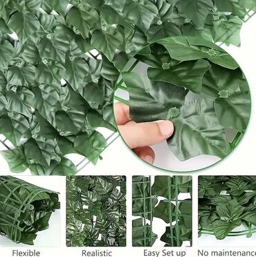 Süni güllər: 🌺 1+3 model süni gül qazonu – Estetik və uzunömürlü tərtibat! 🏡 — 11