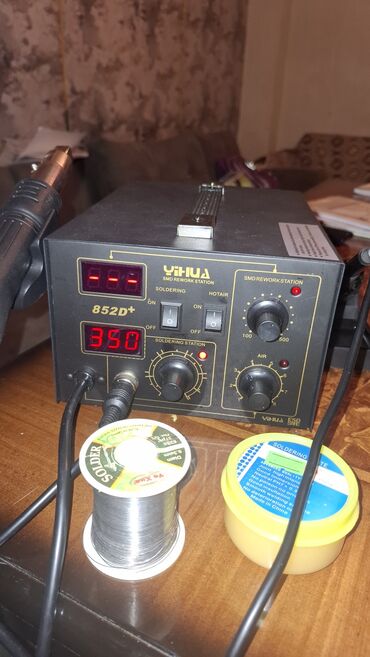 входные двери баку: YIHUA 852D+ SMD Rework Station – 2‑si‑1 lehimləmə və isti hava