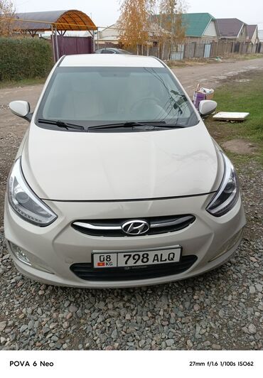 молочный машинка: Hyundai Accent: 2016 г., 1.6 л, Автомат, Бензин, Седан