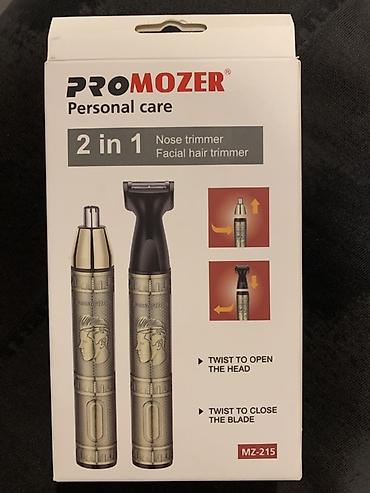 mini kondisoner: PROMOZER Personal Care 2-in-1 – burun trimmeri və üz tükləri üçün — 1