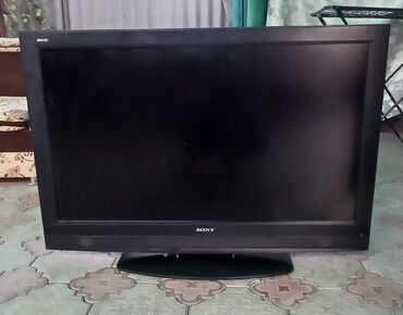 скупка плазменных телевизоров: Телевизор Sony Bravia с плоским экраном и черным корпусом