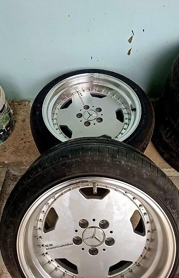təkər 16 c: Mercedes üçün AMG/PERFORMANCE üslublu disk və şin komplekti — 4