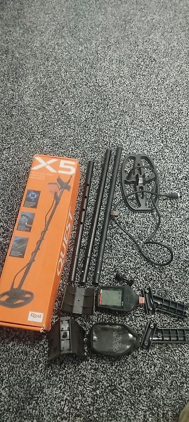 Измерительные инструменты и детекторы: Металлоискатель Quest X5 — комплект Описание: - Лёгкий и разборный — 1