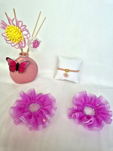 Saç aksesuarları: Zərif daşlarla bəzədilmiş saç lentləri/çarqa - Model: nazik, elastik — 11