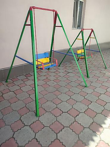 Другие игровые комплексы: Качели на двойных подшипниках, разборные, рассчитаны на вес до 120 кг — 3
