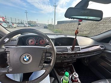 bmw e65: BMW 7 Series (E65) sedan - Kuzov: qara rəng, 4 qapı, geniş salon - — 4