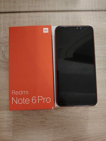 xiaomi redmi note 11 pro 5g qiymeti: Xiaomi Redmi Note 6 Pro, 64 GB, rəng - Qara, 
 Barmaq izi, İki sim kartlı, Face ID