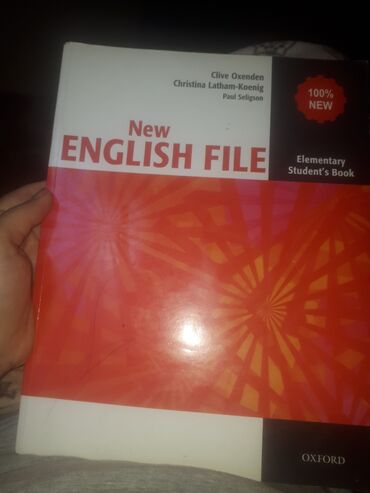 ingilis pulu: English File Elementary Student is book🇺🇸