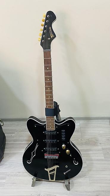 Elektro gitaralar: Tonika “Tornado” yarım-hollow elektrik gitara - Korpus: yarım-hollow — 7