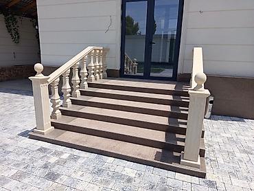 Обшивка лестниц: Гранитные ступени для крыльца, прочные и долговечные. Идеально — 14