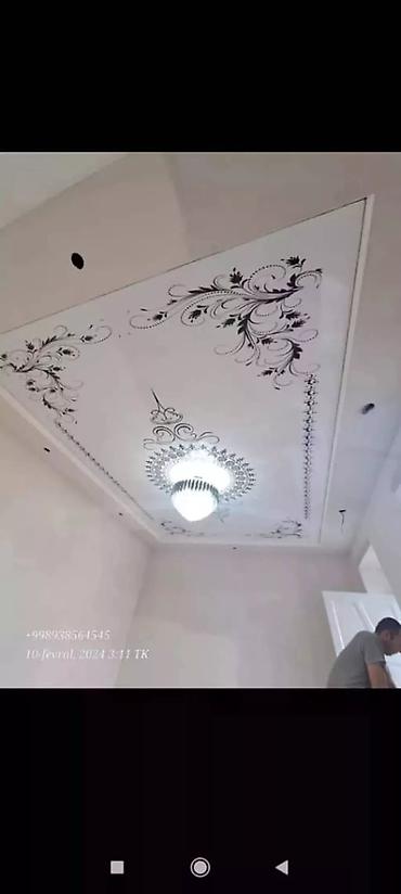 Натяжной потолок: Натяжной потолок Матовое, 3D потолки, Глянцевое Бесплатный замер, Гарантия, Монтаж — 28