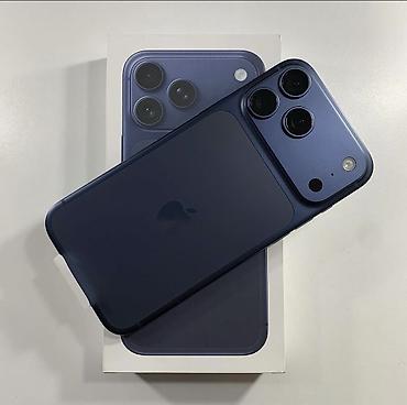 Уюлдук телефондор жана аксессуарлар: IPhone 17 Pro Max, Жаңы, 256 ГБ, Blue Titanium, Коргоочу айнек, Кабель, Куту, Бөлүп төлөө менен, 100 % — 3