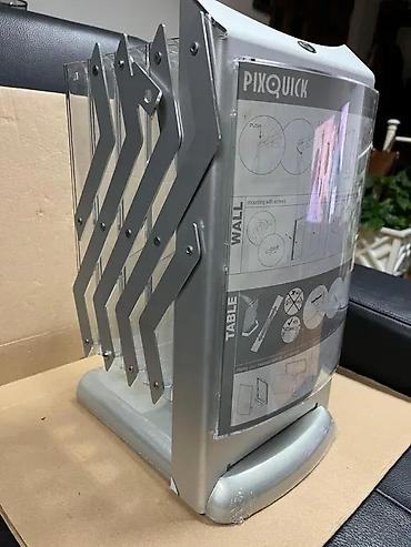 Ostali kancelarijski nameštaj: Preklopni stalak za brošure/letke – 5 nivoa - Samostojeći stalak sa 5 — 8