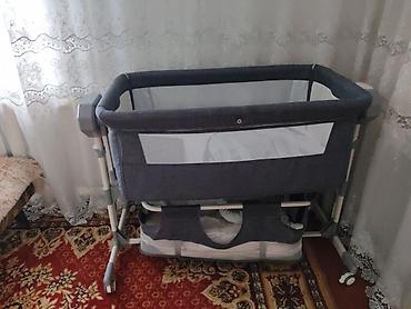 видеоняня ramili baby: Колыбель-люлька для новорождённого с боковым сетчатым окном - Тип — 1