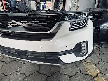 sprinter bazar: Передний комплект: бампер с решёткой и оптикой для KIA Seltos — 3