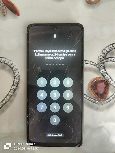ev telefonlar: Oppo A58 4G, rəng - Qara, Qırıq — 8