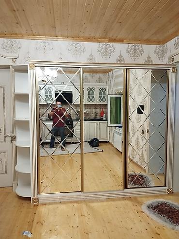 Шкафы-прихожие: Новый, 3 двери, С зеркалом, Белый, Распашной, Прямой шкаф — 8