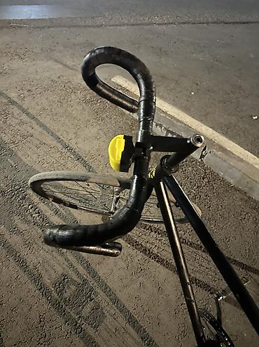 сингл фикс: В подарок идут насос,фонарик степы и наклейки Велосипед fixed gear / — 4