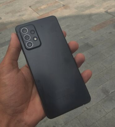 telefon satilir: Samsung Galaxy A52, rəng - Qara