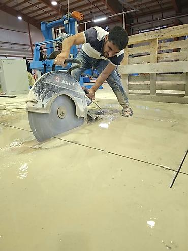 Beton kəsimi və deşmə xidməti - Dəqiq və hamar kəsim: yer