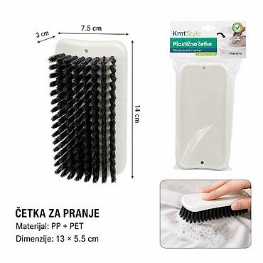 KMT četka za veš 3283303 Praktična plastična četka za pranje i